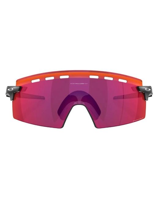 Oakley Pink Encoder Strike Vented Oversize-Frame Sunglasses