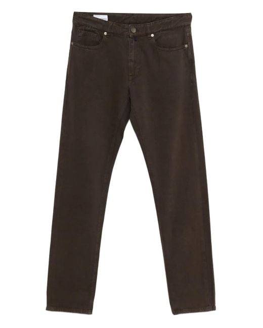 Incotex Hose im Five-Pocket-Design in Gray für Herren