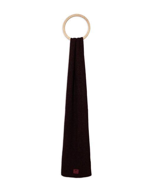 Joop! White Ribbed Scarf
