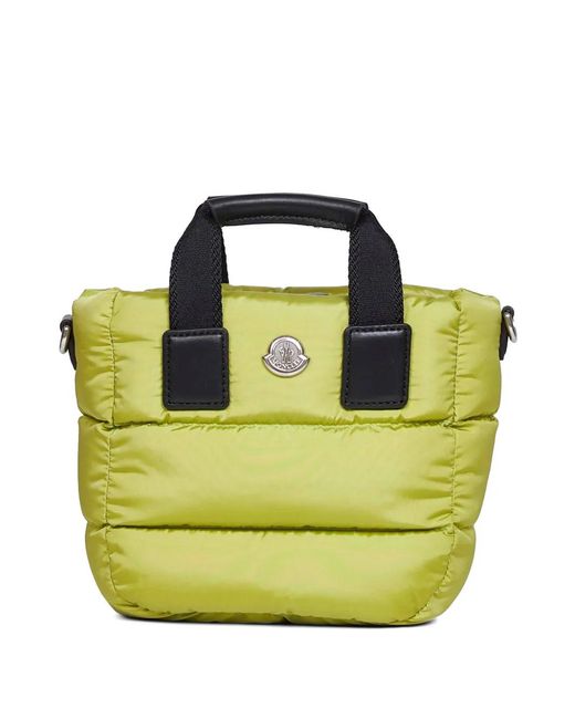 Moncler Green Micro Caradoc Tote Bag