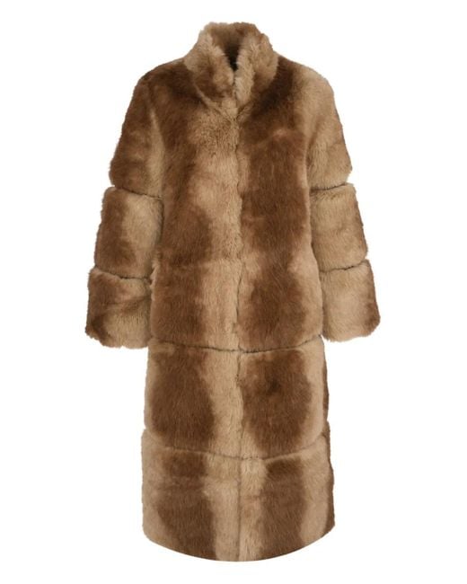 Apparis Brown Sylke Coat