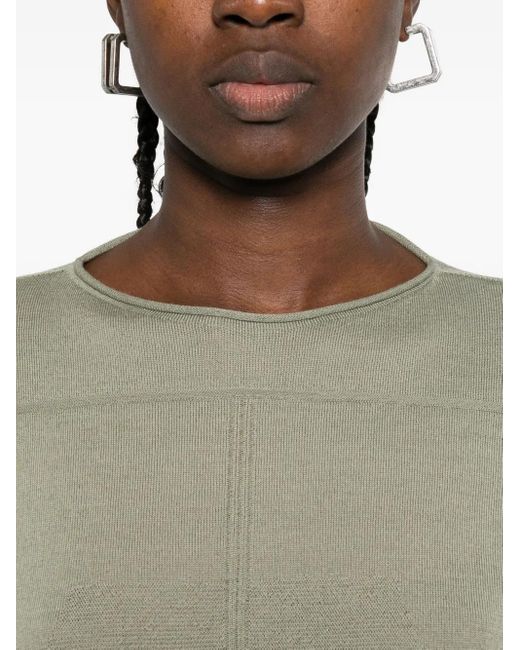 Rick Owens パネル セーター Green