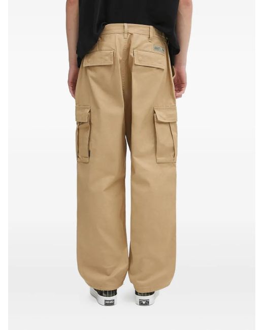 Neighborhood Natural Multi-Pocket Cargo Trousers for men
