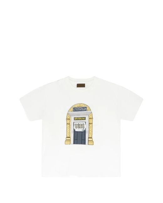 BIRTH OF ROYAL CHILD White Aswan Hotel T-Shirt for men