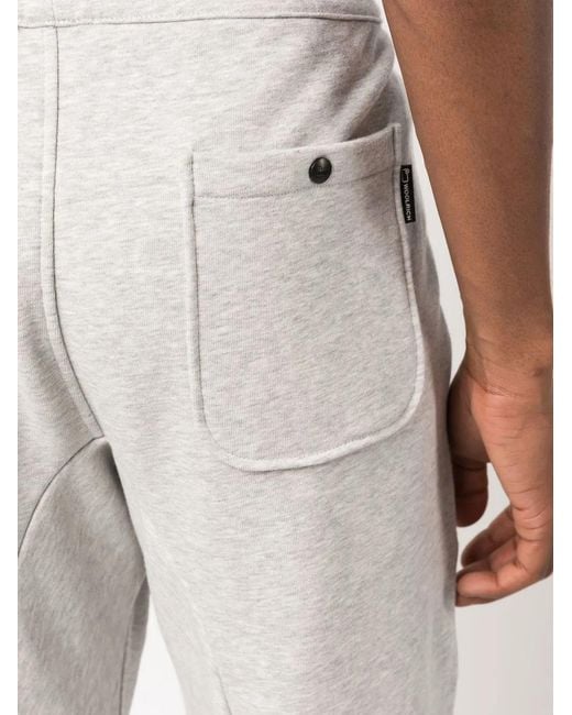 Woolrich Gray Drawstring-Fastening Waistband Trousers for men