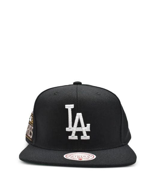 Mitchell & Ness Black X Mlb Dodgers Baseball Cap for men
