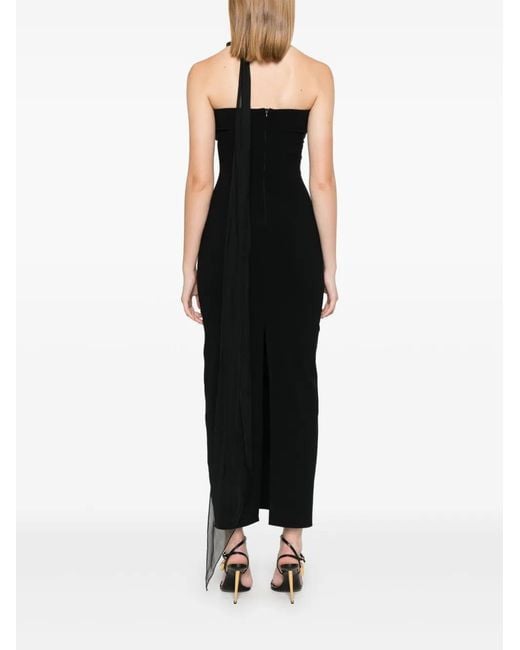 MANURI Black Elsa Maxi Dress