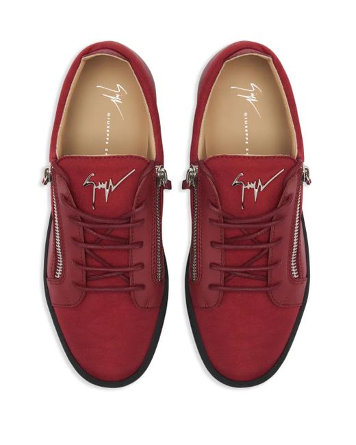 Giuseppe Zanotti Red Trainers for men