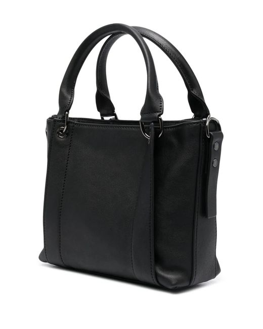 Longchamp Black Small 3D Tote Bag