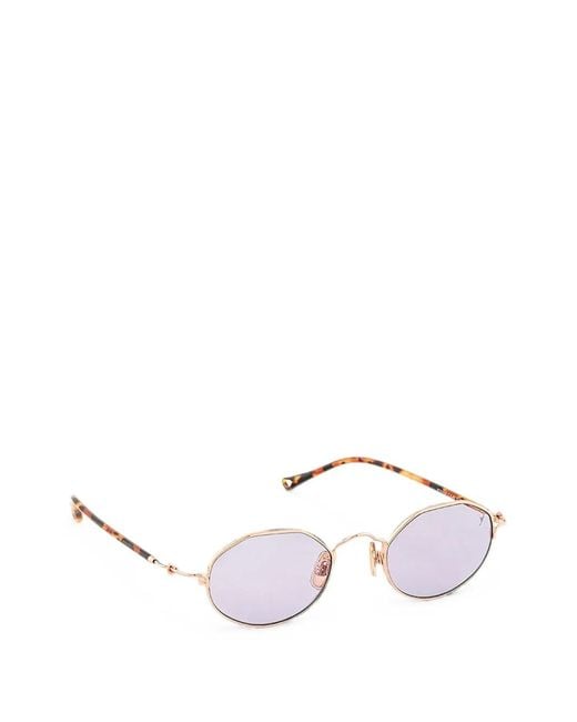 Eyepetizer Metallic Bokaap Geometric-Frame Sunglasses