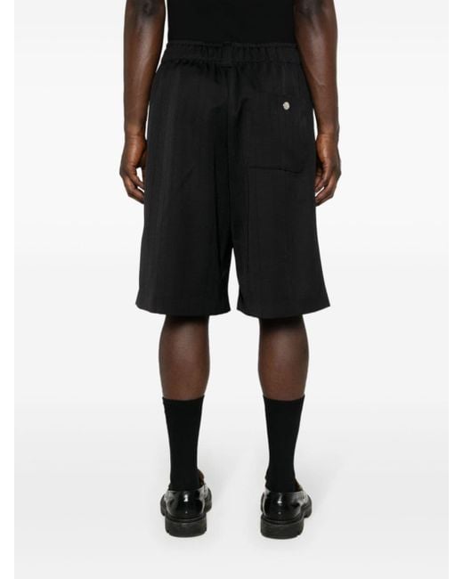 Jacquemus Black 'Juego' Bermuda Shorts for men