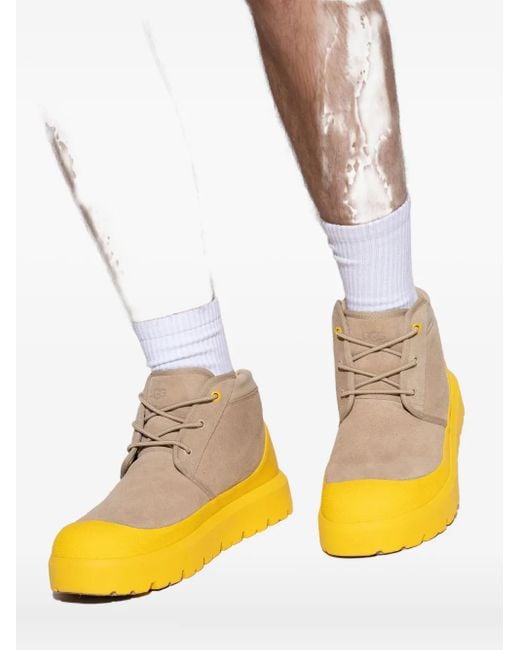 Ugg Neumal suede Lace-up boots in Yellow für Herren