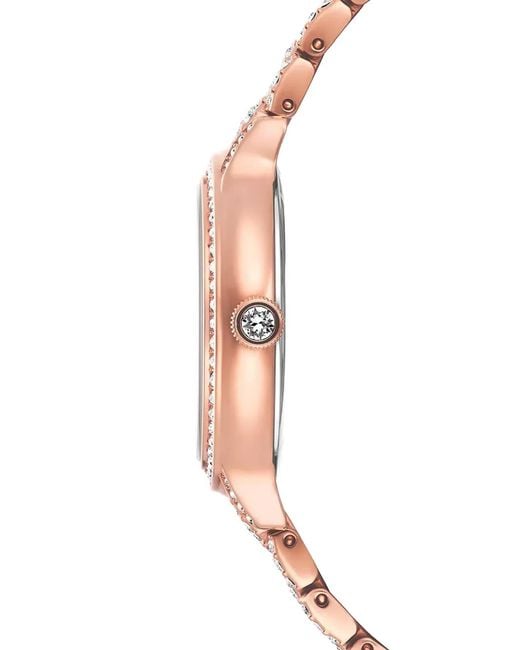Swarovski Blue Crystal-Embellished 31Mm Watch