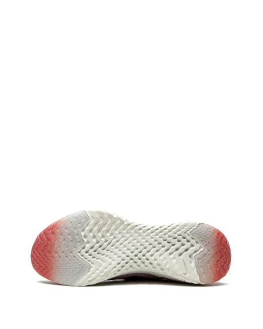 Nike Pink Epic React Flyknit 2 "Plum Dust//Ember Glow" Sneakers