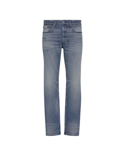 Calvin Klein Blue Jean À Poches Multiples for men