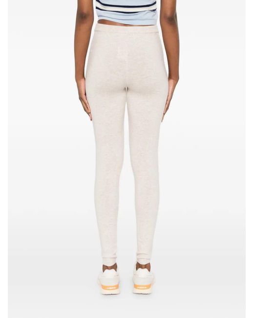 Bompard White Elasticated Leggings