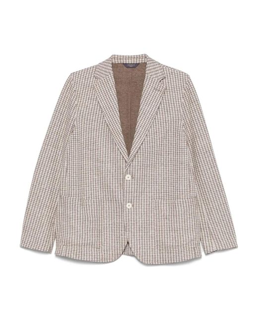 Circolo 1901 Gray Knitted Blazer for men