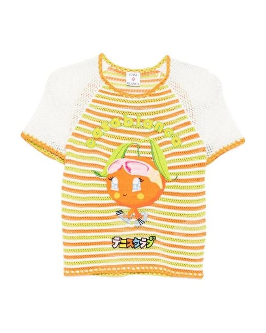 Casablanca Yellow Rave Character Tee