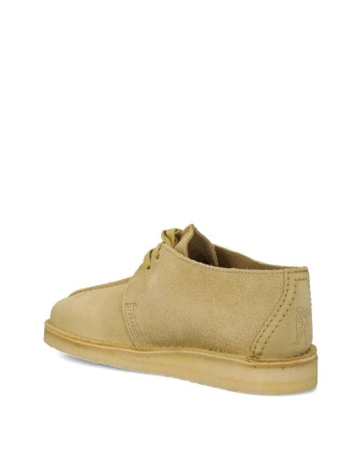 Clarks Brown Suede Boots for men