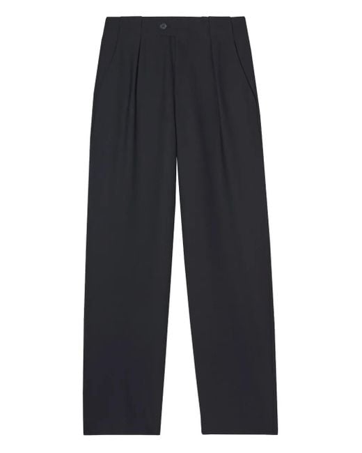 Closed Blue Mawson Pleated-Pocket Trousers