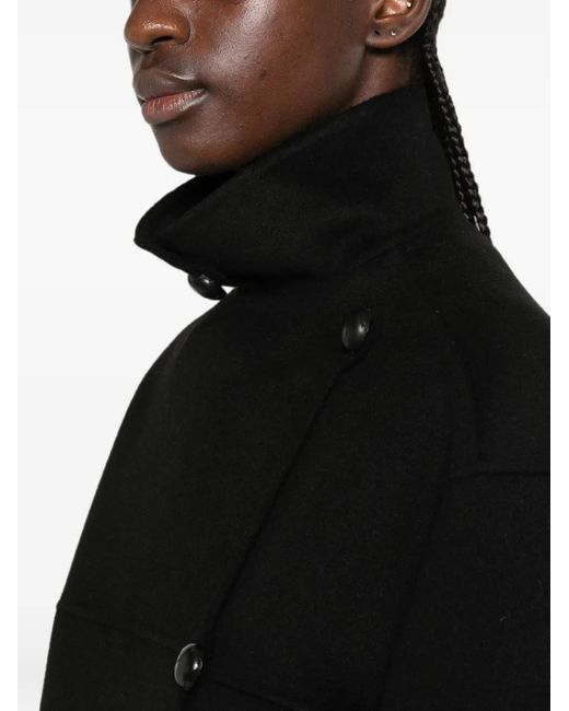 Chaqueta Con Botones Rohe de color Black