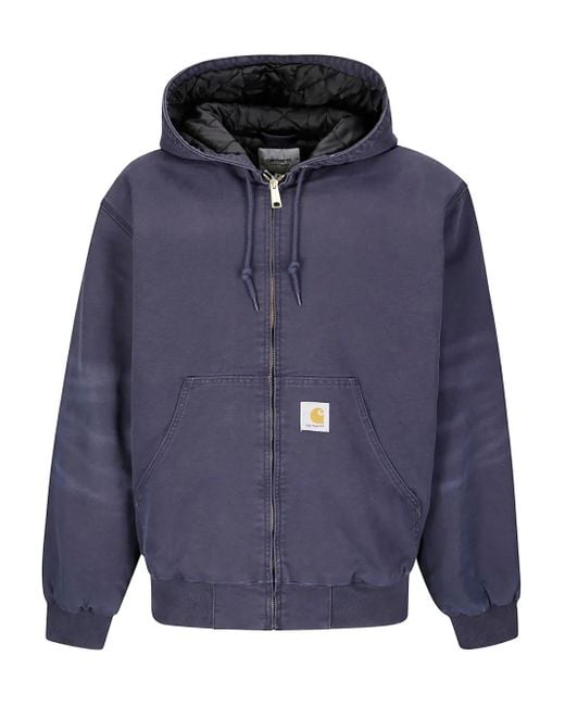 Veste Zippée Og Active À Capuche Carhartt pour homme en coloris Blue