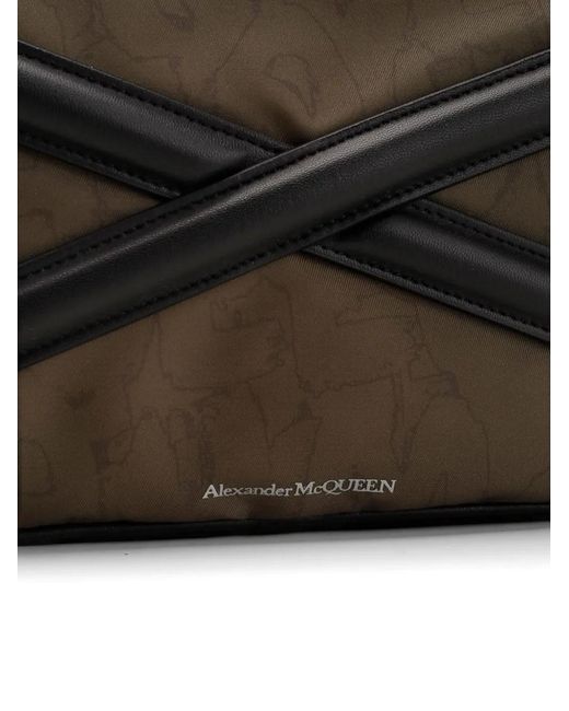 Borsa Messenger di McQueen in Green da Uomo