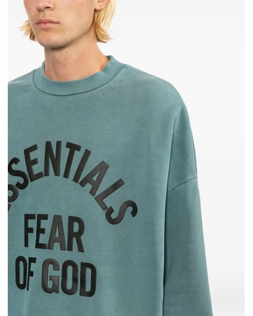 Pull À Logo Imprimé Essentials pour homme en coloris Blue