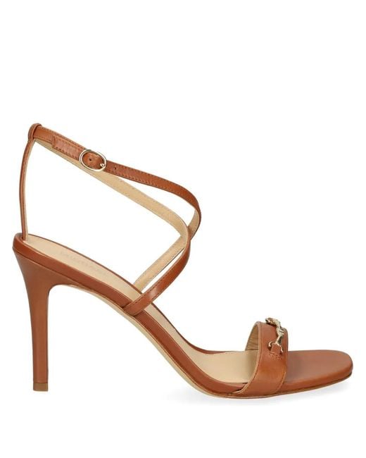 MICHAEL Michael Kors Pink 89Mm Leona Sandals