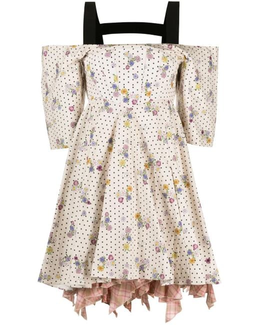 Natasha Zinko Vasilisa レイヤード コルセットドレス Natural