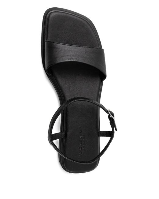 Vagabond Izzy Sandalen Met Enkelbandje in het Black