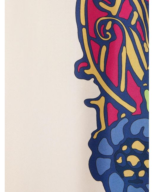 LaDoubleJ Pink Supreme Swing Minikleid mit Blumen-Print