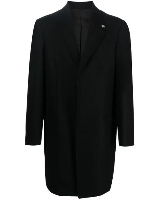 1017 ALYX 9SM Black Single-Breasted Coat for men
