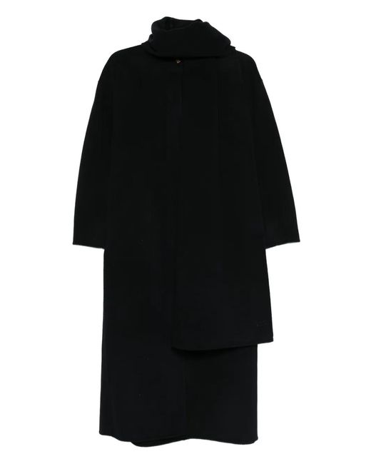 Cappotto A Collo Alto di Soeur in Black