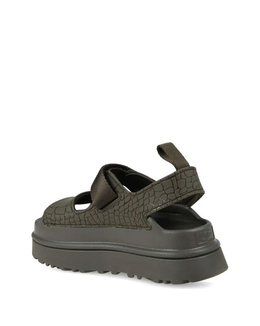 Ugg Black Goldenglow Sandals