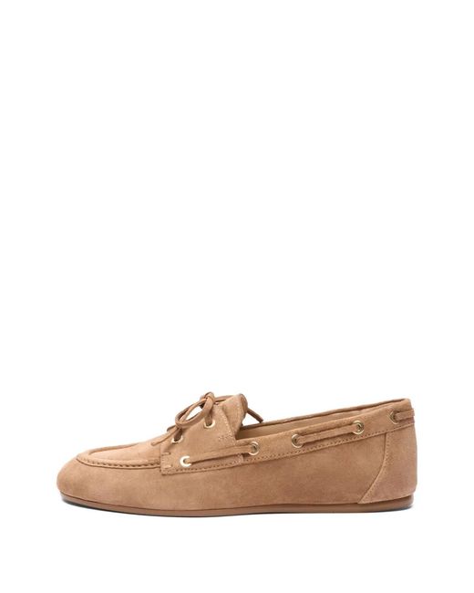 Stuart Weitzman Brown "Tinsley" Loafer
