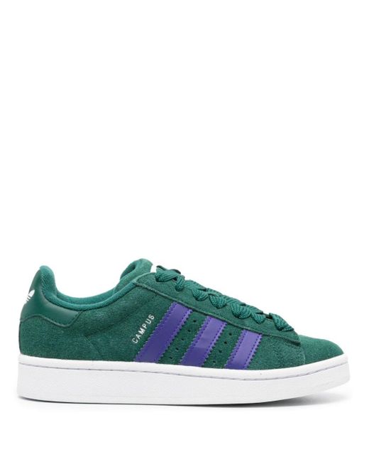 Gazelle trainers Adidas Green size 40.5 EU in Suede - 39575664