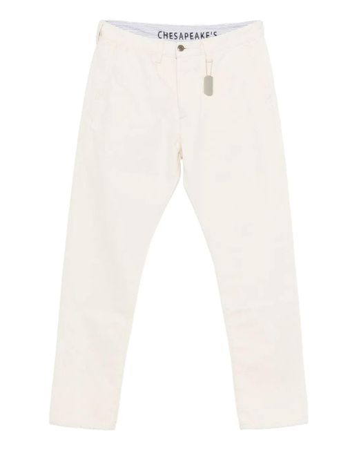 chesapeake's White Providence Trousers for men
