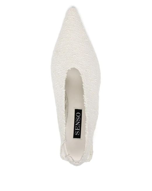 Mules Hayden Ii di Senso in White