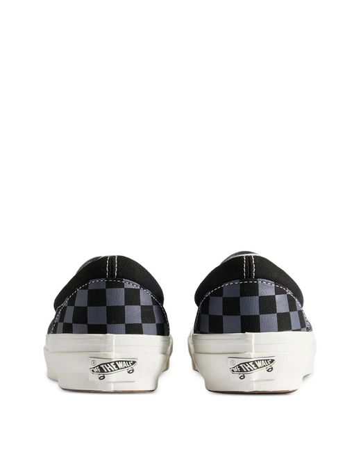 Vans White Lx Classic 98 Slip-On Sneakers