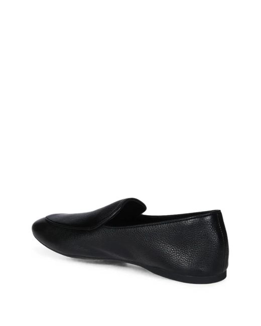 Senso White Marcel Grained-Leather Loafers