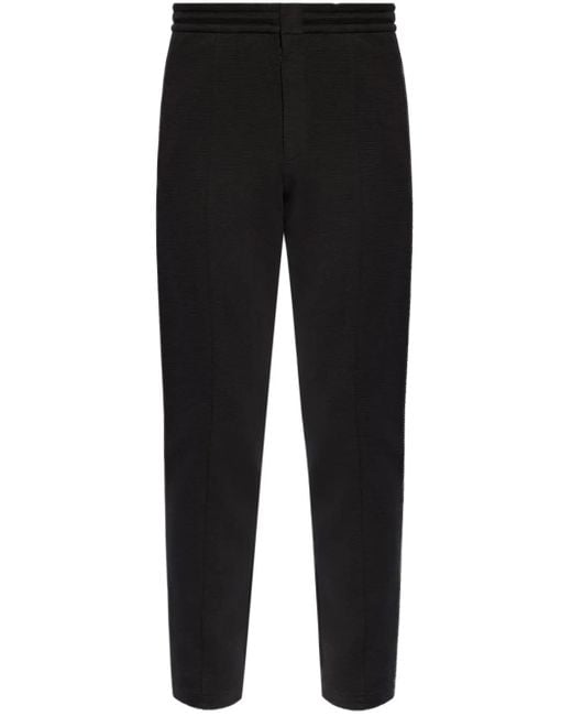 メンズ Emporio Armani テーパードパンツ Black