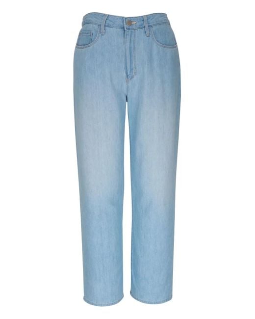 L'Agence Blue June Stovepipe Jeans