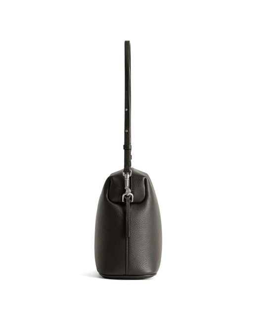 Yu Mei Black Sac Porté Épaule Ch'Lita En Cuir