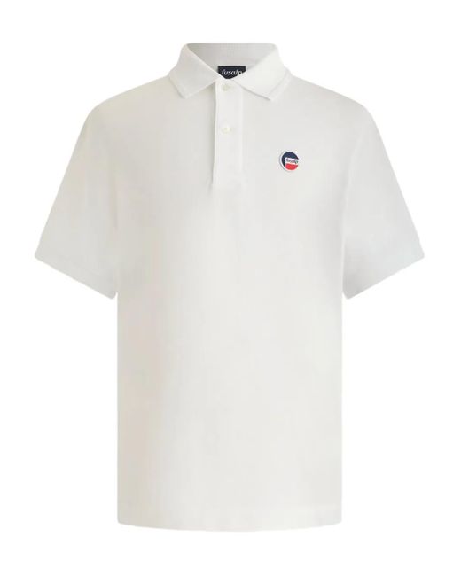 Polo En Coton Fusalp pour homme en coloris White