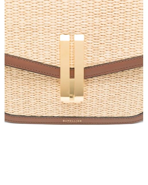 DeMellier London Natural The Vancouver Woven-Raffia Shoulder Bag