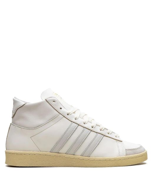 メンズ Adidas Jabbar Hi "off White/orbit Grey" スニーカー
