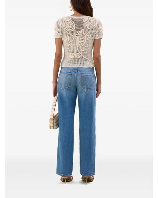 Cult Gaia Brown Ileana Top