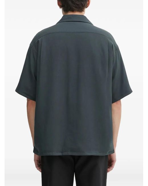 Visvim Gray Pocket Button-Down Shirt for men