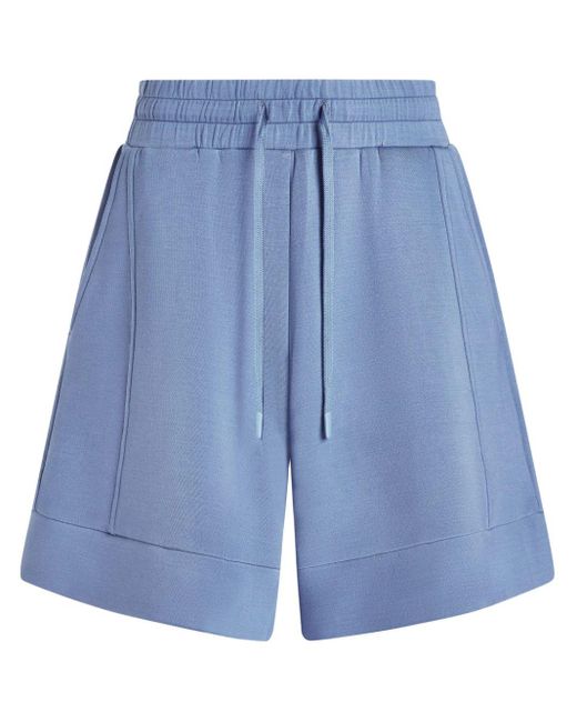 Varley Blue Alder High-waist Shorts